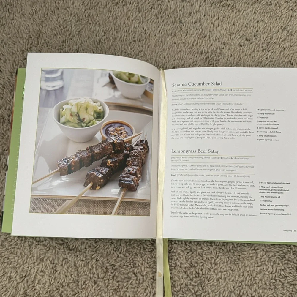 Williams Sonoma Cookbooks “on the grill” & “Bride & Groom Entertaining”